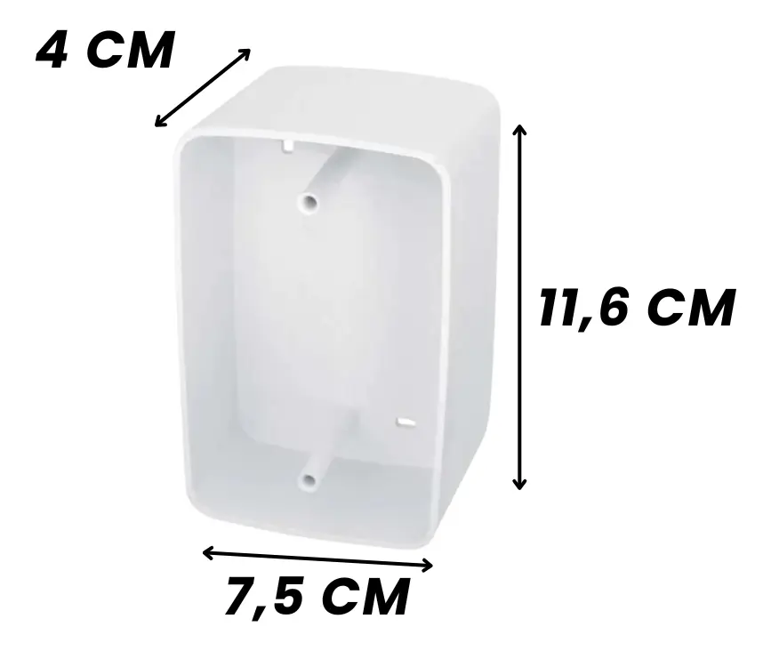 CAIXA P/VENTILADOR 4 X 2 PVC EXTERNA UN - 2