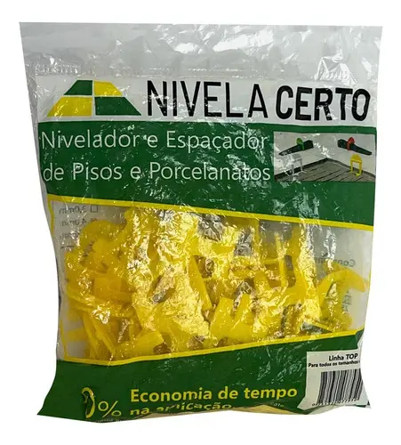 ESPACADOR P/PISO E AZULEJO 2,0 MM NIVELADOR PT UND - 2