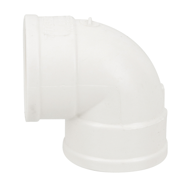 JOELHO ESGOTO 90 40MM OU 1 1/2 TIGRE UN - 4