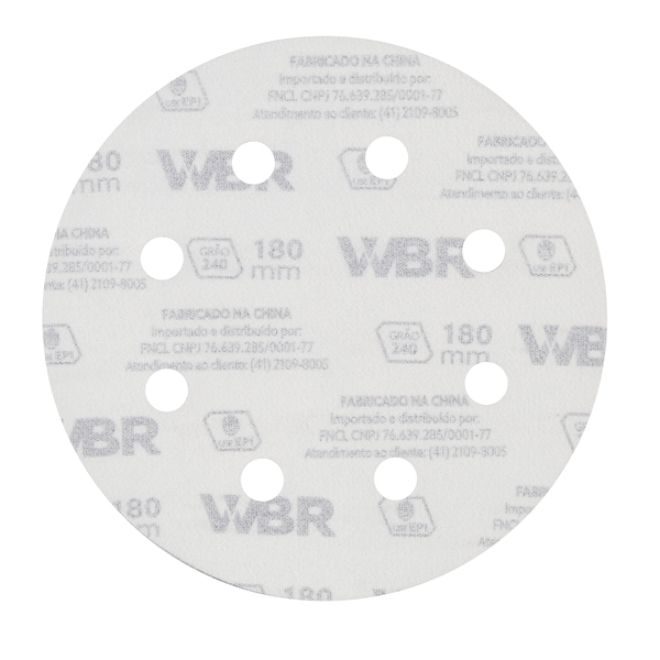 LIXA DISCO 240 7 VELCRO WBR - 5