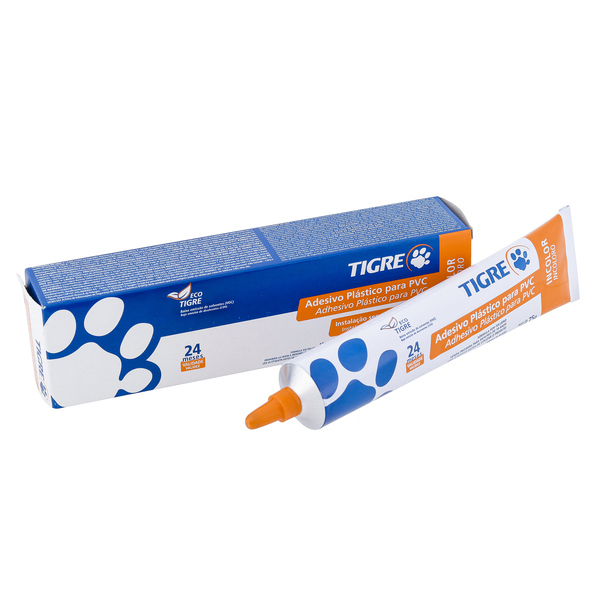 COLA ADESIVA TIGRE P/TUBO PVC 75 G UN - 6