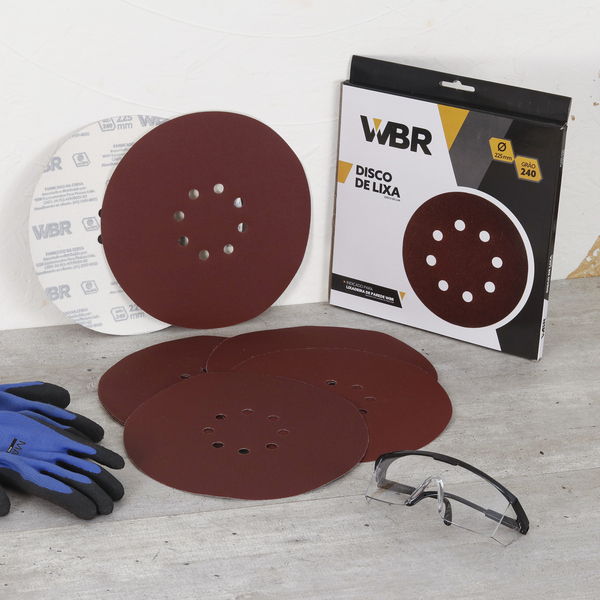 LIXA DISCO 240 9 VELCRO WBR - 1