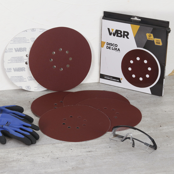 LIXA DISCO 150 9 VELCRO WBR - 1
