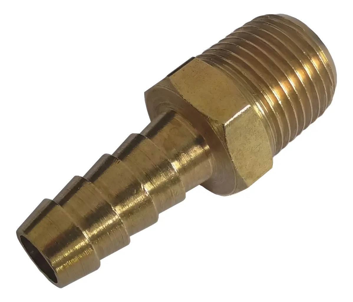 Espigão Macho para Mangueira 1/4" x 1/4" NPT, da marca Worker
