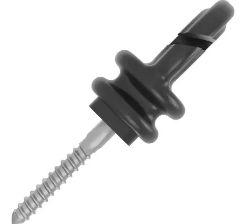 ISOLADOR P/CERCA ELETRICA GANCHO 7CM - 4