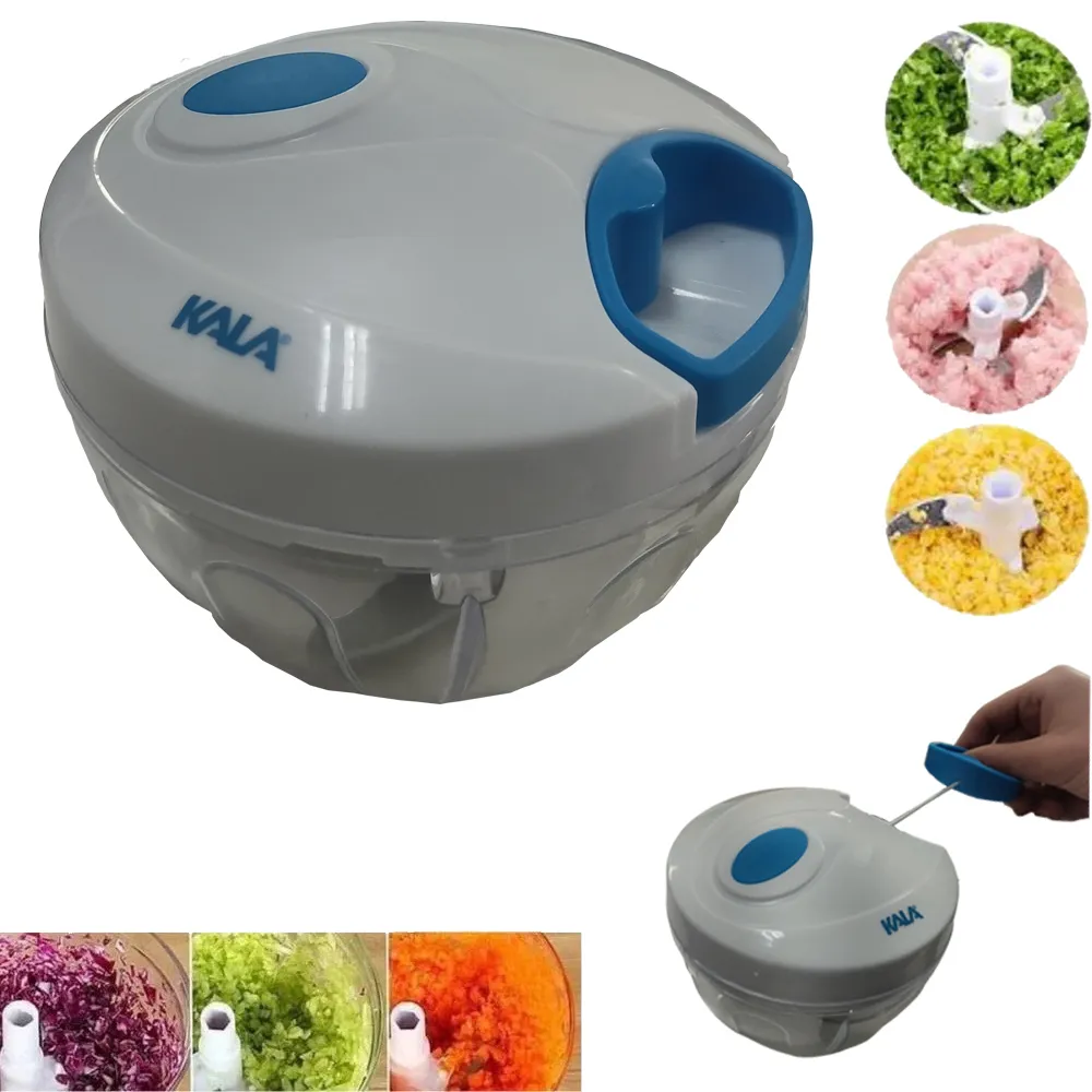 Mini Processador de Alimentos Manual 500ml, da marca Kala - 2