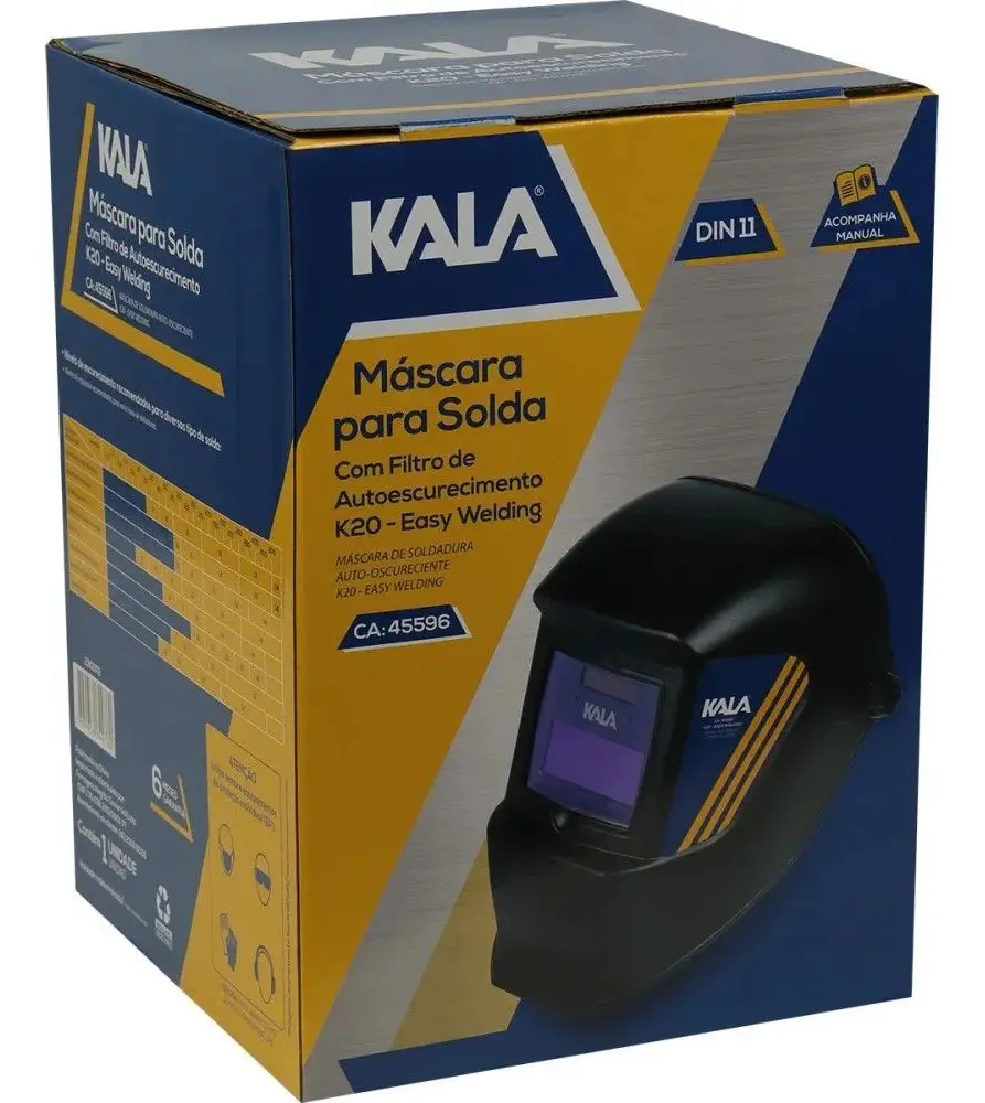 Máscara de Solda de Auto escurecimento da Kala - 3