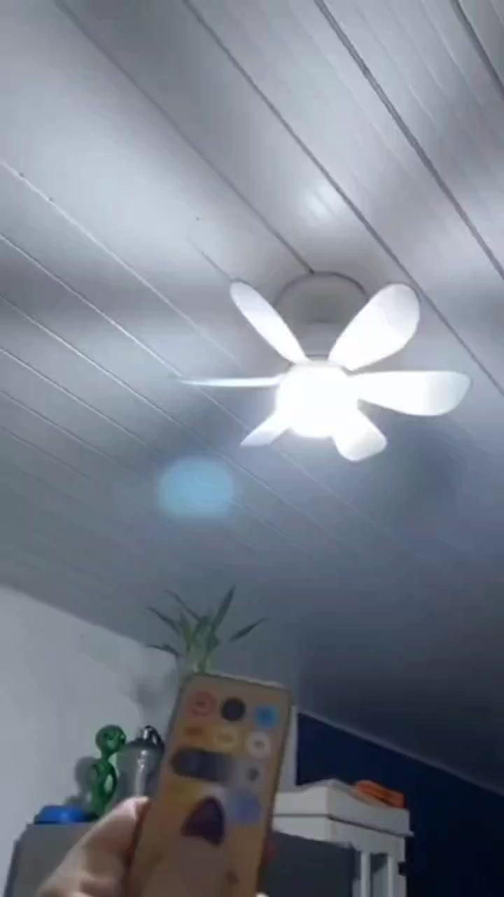 LUMINARIA VENTILADOR TETO 45W 52CM GALAXY